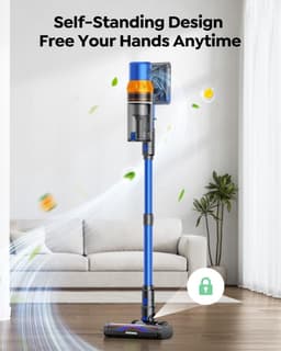 Draadloze Stofzuiger - Handstofzuiger Krachtig - Snel Huis Schoon - Lichtgewicht Ontwerp - 1.6 Liter Bak — thumbnail 5