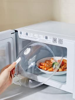 Magnetron Spatbeschermer Inklapbaar en Transparant met Ventilatieopeningen — thumbnail 4
