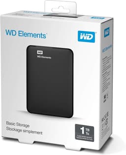 Externe Harde Schijf 1TB USB 3.0 Draagbaar Zwart — thumbnail 2
