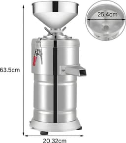 MKSS® Pindakaas Machine - Pindakaas Machine RVS - 1200W - 15KG - Zilver — thumbnail 5