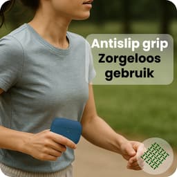 Case - Geschikt voor Apple Airpods Pro 3 - Siliconen Hoes met Clip - Silicone Hoesje Cover - Donkerblauw — thumbnail 5