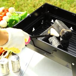 Draagbare Koolgrill in Kofferformaat - Compact en Opvouwbaar — thumbnail 4