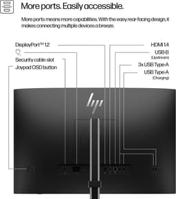 HP Series 5 Pro 24 inch WUXGA-monitor - 524pn — thumbnail 5
