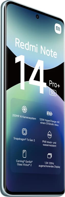 Xiaomi Redmi Note 14 Pro+ - 5G - 8GB/256GB - Frost Blauw — thumbnail 3