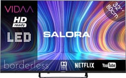 Salora 32HV210 HD LED televisie met VIDAA Smart TV — thumbnail 1