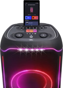 JBL PartyBox Ultimate - Bluetooth en Wifi Party Speaker - Op Wielen - Met Handvat - LED verlichting - Dolby Atmos - Zwart — thumbnail 5