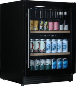 Bierkoelkast Brussel - vol glazen deur - 126 flessen - Koelkast horeca - Bier koelkast voor Thuis - Flessenkoelkast- Drank koelkast - Bierkast — thumbnail 4