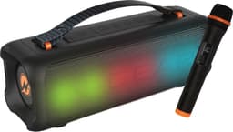 N-Gear Blazooka 703B - Bluetooth Speaker - Karaoke Set - Party Box met Microfoon - Zwart — thumbnail 1
