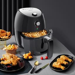Aigostar Hayden Pro 30IBO - Hetelucht Friteuse - Zwart — thumbnail 4