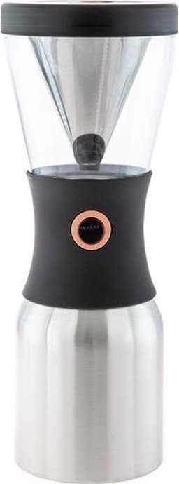 Asobu - Cold Brew draagbare koffiezet Silver/Black — thumbnail 1