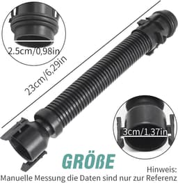 Luchtfilter buis slang, vervanging voor BMW 1 Serie E81 E82 E87 E88 2003-2013, vervanging voor BMW 3 Serie E90 E91 E92 E93 2004-2013, vervangt 13717803848, 13717803847 — thumbnail 2