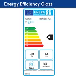 Mobiele airconditioner 7000 BTU 3-in-1 koeler met ontvochtiger stille slaapmodus timer R290 2000 W — thumbnail 2
