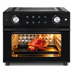 Airfryer oven 30L met broodroosterfunctie, snelle luchtcirculatie, handmatige bediening, 1800W, pizzaformaat — thumbnail 1