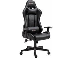 GPRACING PRO - Game Stoel - Gaming Stoel - Ergonomische Bureaustoel - Gamestoel - Verstelbaar - Gaming Chair - Zwart