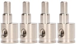 Amp Input Reducer - Adapterverloopstuk - Auto-audio - Messing constructie - 4 stuks - Messing — thumbnail 2
