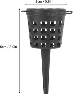 Bonsai Mestmandanden, Slow Release Meststoffen, Vogelbestendig Deksel, 100 Pcs Pack, voor Potplanten, Vetplanten, Orchideeën, Draagbare Mesh -manden — thumbnail 2