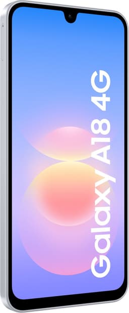 Samsung Galaxy A18 4G - Smartphone - 128GB - Silver — thumbnail 4