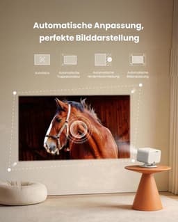 Beamer Netflix Ready - 1080p Full HD - 460 ISO Lumen - LED - Voor Thuisbioscoop En Gaming — thumbnail 4