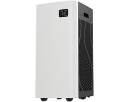Zazitec AIR9 Luchtreiniger 96m² - CADR 800m³ p/u - HEPA-filter 99,97% Pollen, Virussen, Fijnstof, Bacteriën etc. - Air Purifier - WIT