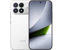 Xiaomi POCO F9 Pro 12GB 512GB Wit - 5G Gaming Smartphone – 185Hz, 6330mAh, 100W Snelladen
