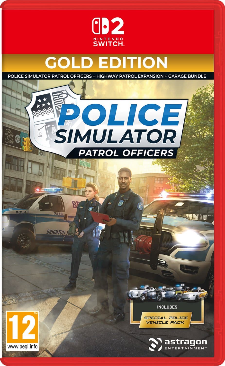 Police Simulator: Patrol Officers – Gold Edition – Nintendo Switch 2 — afbeelding 1