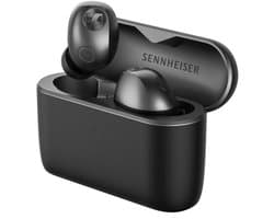Sennheiser MOMENTUM True Wireless 5 Graphite - Draadloze oordopjes met Noise Cancelling - 40u batterij - vervangbare batterij - 3D Dolby atmos - Headtracking - 8 Microfoons