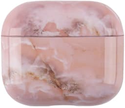 Telestore - hoesje geschikt voor AirPods 5 en AirPods 4 hard case cover - marmer patroon roze - TPU hoesje Beschermhoes - AirPods 5 en 4 Cover - AirPods 5 / 4 hoesje - Geschikt voor Apple AirPods 5 en AirPods 4 — thumbnail 1