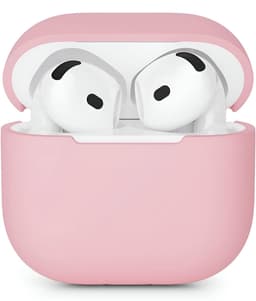 Studio Air Hoesje geschikt voor Airpods 5 - Roze - Schokbestendige Siliconen Case — thumbnail 1