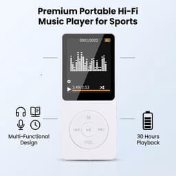 Bluetooth MP3-speler, wit — thumbnail 5