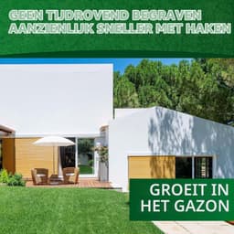 Grondspijkers met universele haken voor maairobots Cable Grasmaaier Haringen Wire Attachment Grondanker - onbreekbaar versterkt - HQ - compatibel met Husqvarna Gardena Worx Bosch enz., Stück:100 — thumbnail 3