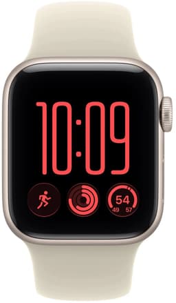 Apple Watch SE (3nd generation) OLED 40 mm Digitaal 324 x 394 Pixels Touchscreen Beige Wifi GPS — thumbnail 3