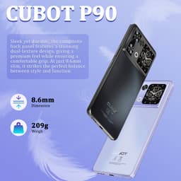 CUBOT P90 4G Smartphone 24GB RAM-256GB ROM-6,88" 120Hz HD-64MP Camera-5100mAh-Android15 — thumbnail 2
