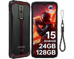 DOOGEE BLADE10ENERGY Outdoor Smartphone 24GB RAM+128GB ROM-6,56 inch 90Hz HD-6150mAh accu-Android 15-IP68/IP69K-NFC