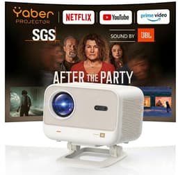 Beamer Netflix Ready - 1080p Full HD - 460 ISO Lumen - LED - Voor Thuisbioscoop En Gaming — thumbnail 1