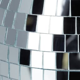 discobal - Ø 30 cm - om op te hangen - voor plafond - grote spiegelbol - feest decoratie — thumbnail 3