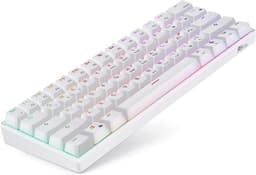 Royal Kludge RK61 - Gaming Keyboard Wit - Mechanisch Gaming Toetsenbord - RGB - Draadloos - Ergonomisch - Blue Switches — thumbnail 2