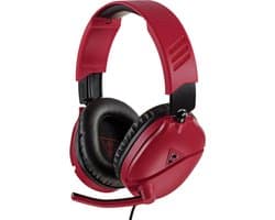 Turtle Beach Recon 70N Gaming Headset - Donkerrood - Nintendo Switch