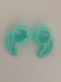 KELERINO. Anti-slip siliconen earhooks / earhoox / oorhaken geschikt voor Airpods 1 & 2 - Mintgroen — thumbnail 2