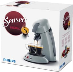 Philips Senseo Original Koffiepadmachine HD6553/70 - Keuze uit 1 of 2 Kopjes - Automatische Uitschakeling - Duurzame Materialen - Zilvergrijs — thumbnail 4
