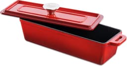 Grand Feu - Geëmailleerde gietijzeren bakvorm - 1,7 l - rood — thumbnail 1