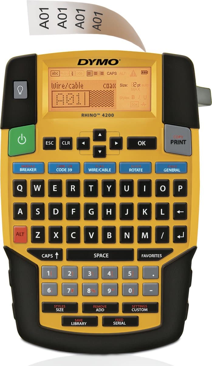 DYMO Rhino 4200 Labelprinter Qwerty — afbeelding 1