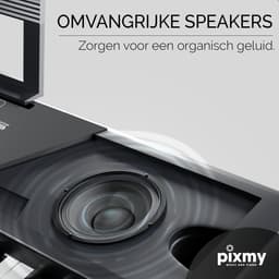 PIXMY - Piano Keyboard - 61Keys Maat M - MP20(KO) - Digitale Piano - Keyboard Piano - Elektrische Piano - Elektronisch Orgel - Keyboard Piano Muziekinstrument 61 Toetsen Kinderen - MP20(KO) — thumbnail 2