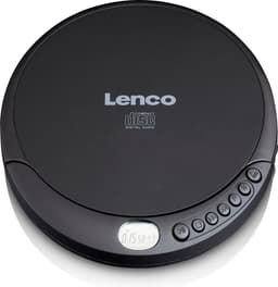 Lenco CD-010 Discman - Draagbare CD Speler met Oordopjes - Zwart — thumbnail 1