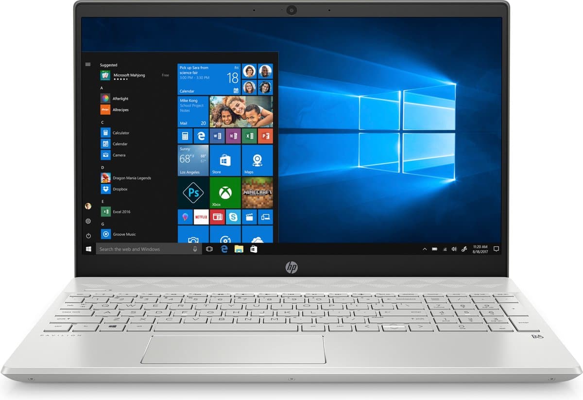 HP Pavilion 15-cw1947nd AMD Ryzen™ 5 3500U Laptop 39,6 cm (15.6") Full HD 8 GB DDR4-SDRAM 256 GB SSD Wi-Fi 5 (802.11ac) Windows 10 Home Zilver — afbeelding 1