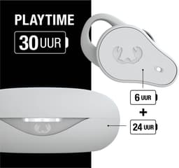 Fresh 'n Rebel Twins Move - Sport Oordopjes - Draadloos - Waterdicht IPX4 – 30 uur Speeltijd - Ice Grey — thumbnail 5