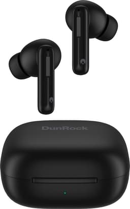DunRock Bubble - draadloze oordopjes - Zwart - met Active Noise Cancelling - bluetooth oortjes - ENC filter in de microfoon - Met DunRock App voor je smartphone — thumbnail 1