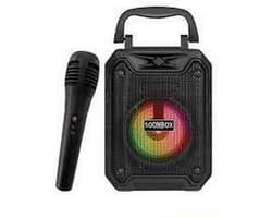 Karaoke set speaker met microfoon - avec microphone