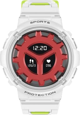 Smartwatch Kinderen - Waterdicht - Stappenteller - Hartslag - Wit — thumbnail 3