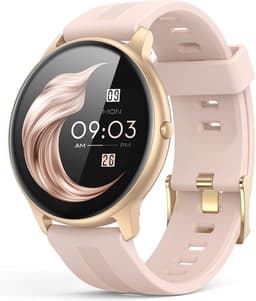 SAMMIT Smartwatch Dames Goud - Meldingen - Met Stappenteller & GPS - Iphone & Android - Smartwatch Dames — thumbnail 1