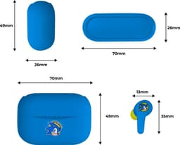 Sonic - draadloze oordopjes - met oplaadcase - touch control - extra eartips - TWS earpods bluetooth — thumbnail 2